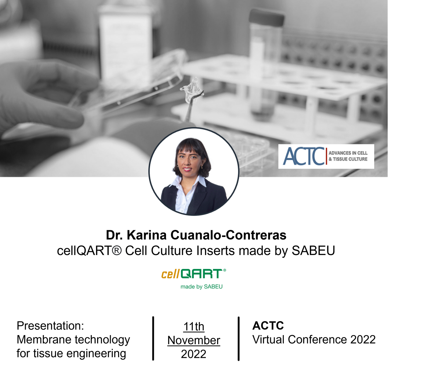 Save The Date Advances In Cell And Tissue Culture Conference 2022   20221103 ACTC 